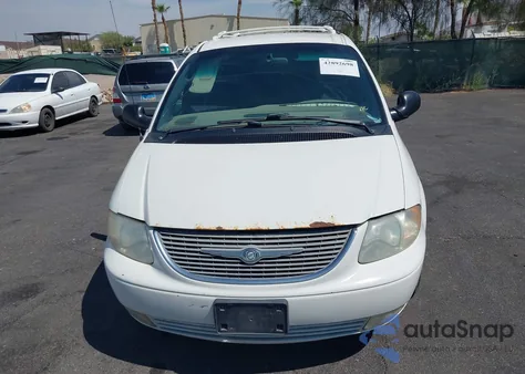 2001 Chrysler Town & Country Limited из США, поврежденный, VIN 2C8GP64L31R208574
